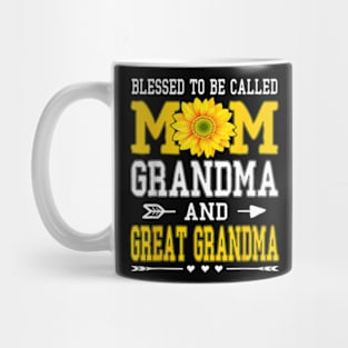 Blessed To Be Called Mom Grandma Great Grandma Mother's Day Mug